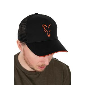 Fox Collection Trucker Cap Black/Orange czapka
