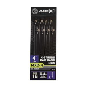 Matrix MXC-4 X-Strong Barbless gumka r.16 0.18mm 10cm przypony