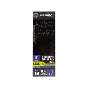 Matrix MXC-4 X-Strong Barbless bagnet r.16 0.165mm 10cm przypony