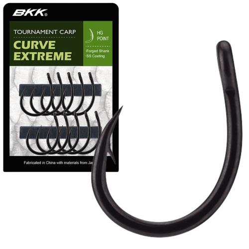 BKK Curve Extreme r.4 10szt haki karpiowe