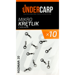 UnderCarp Mikro krętlik z kólkiem r. 20