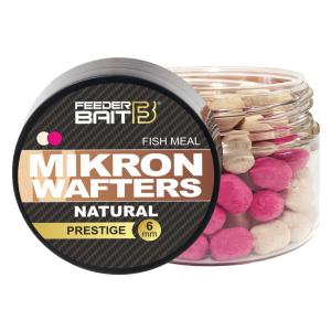 Feeder Bait Fish Meal Mikron Wafters 6mm Natural Biały różowy