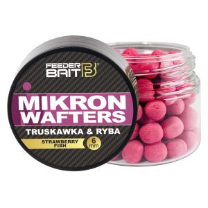 Feeder Bait Mikron Wafters 6mm Truskawka & Ryba