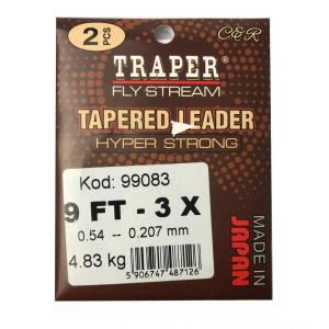Traper Przypon koniczny 3x 9FT
