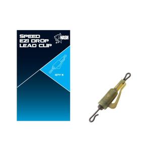 Nash Speed Ezi Drop Lead Clip 8szt.