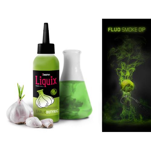 Delphin D-Snax Liquix 100ml Czosnek Masło fluo dip
