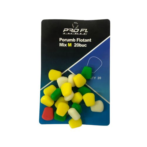 Kukurydza Sztuczna Pływająca Mix kolorów M 20szt.
