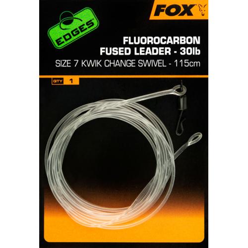 Fox Fluorocarbon Fused Leader 30lb r.7 115cm