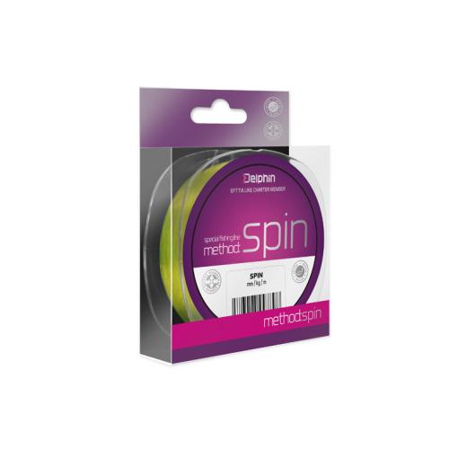 Delphin Method SPIN Żółta 0.14mm 1.5kg 300m żyłka