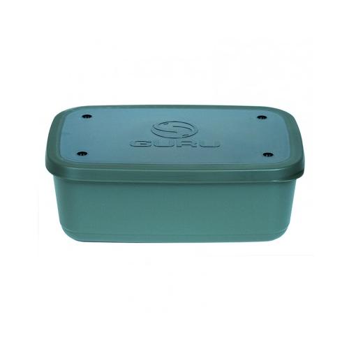 Guru Bait Box 5.3p 3l Solid Lid Green pojemnik