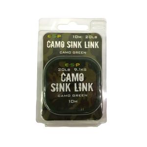 E-S-P Camo Sink Link 20lb 9.1kg Camo Green 10m Linka przyponowa