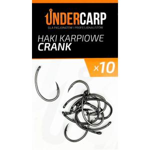 UnderCarp Crank Barbed r.2 10szt haki karpiowe