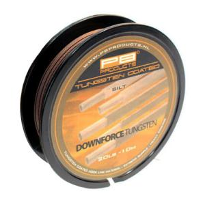 PB Products Downforce Tungsten Coated Hooklink 20lb 10m Silt