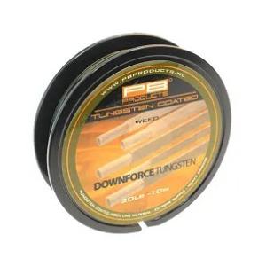 PB Products Downforce Tungsten Coated Hooklink 20lb 10m Weed