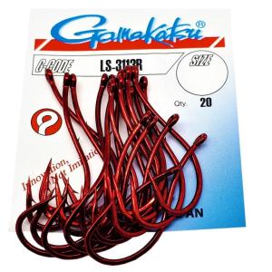 Gamakatsu LS-3113R r.1 Red haczyki