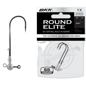 BKK Round Elite Stinger Eye 5g r.8/0 2szt. główki jigowe