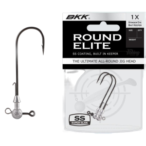 BKK Round Elite Stinger Eye 10g r.8/0 2szt. główki jigowe