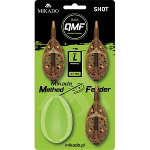 Mikado Method Feeder Shot Q.M.F. Set L 3x20g + Foremka