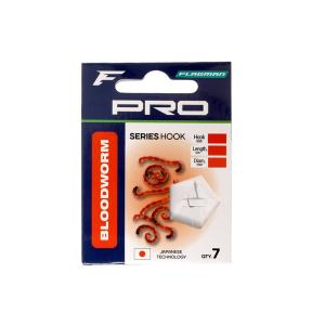 Flagman Pro Bloodworm r.14 0.16mm 90cm 7szt. gotowe przypony