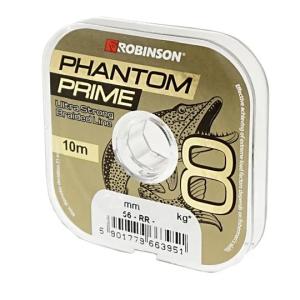 Robinson Phantom Prime x8 0.06mm 10m Ciemna Zieleń plecionka