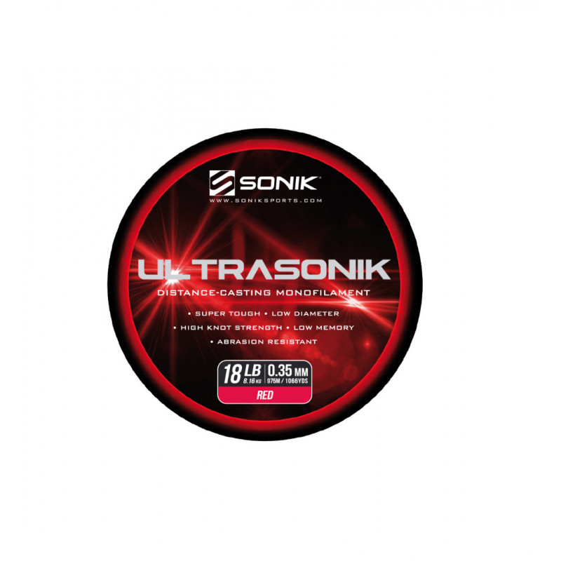 Sonik Ultrasonik 0.35mm 18lb Red 975m żyłka