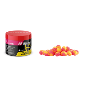 MatchPro 3D Worms Wafters Duo Sweetcorn 8mm 20g