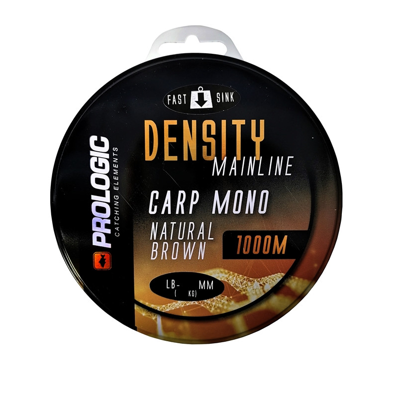 Prologic Density Carp Mono Natural Brown 0.35mm 15lb 6.8kg 1000m żyłka