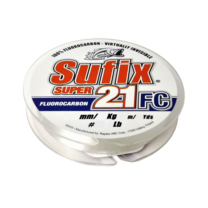 Sufix Fluorocarbon Super 21 FC 0.14mm 2kg 50m Clear