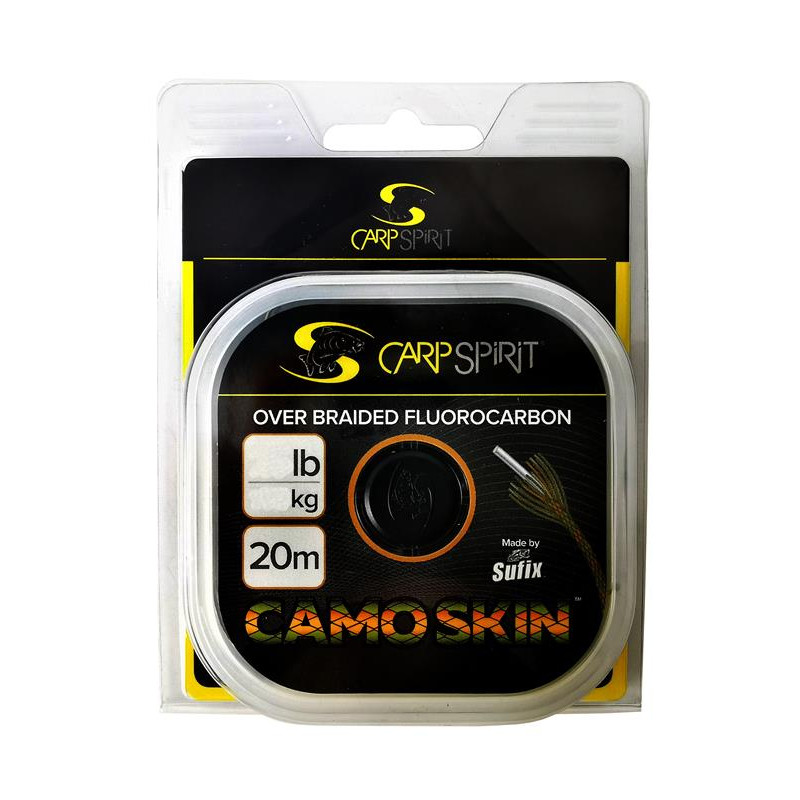 Carp Spirit Camo Skin Fluorocarbon 11.3kg 20m
