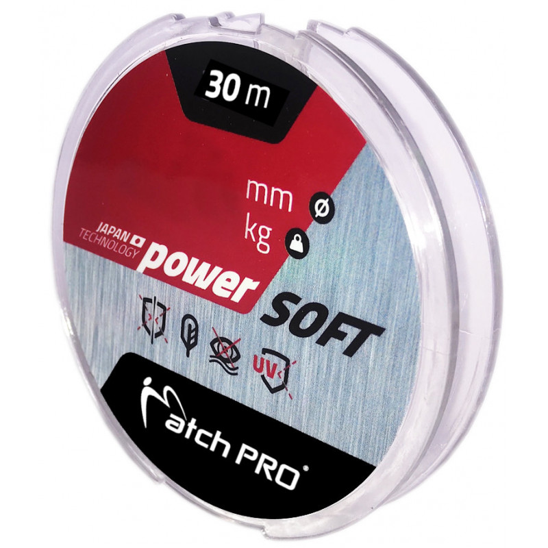 MatchPro Power Soft 0.10mm 30m żyłka