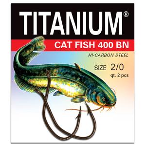 Robinson Titanium Cat Fish r.2/0 2szt. haki sumowe