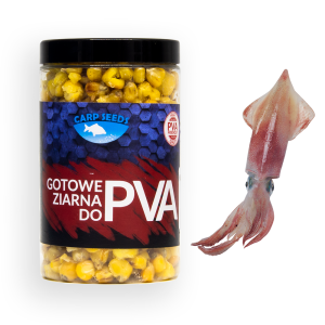 Carp Seeds kukurydza do PVA Squid słoik 400ml