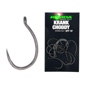 Korda Krank Choddy Barbless r.4 10szt. haki karpiowe