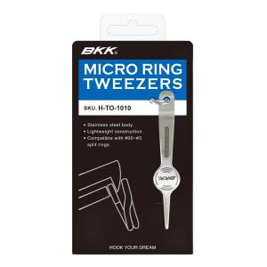 BKK Micro Splitring Tweezers szczypce do kółek łącznikowych