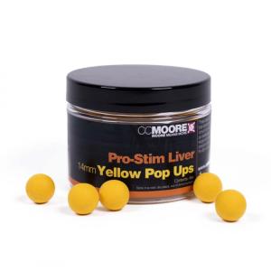 CC Moore Pro-Stim Liver Yellow Pop-Ups 14mm
