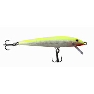 Rapala Original Floating F09 9cm 5g Silver Fluorescent Chartreuse wobler