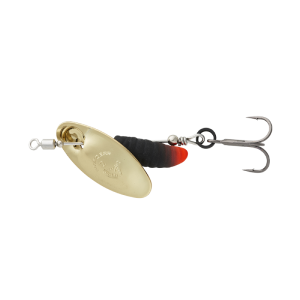 Savage Gear Grub Spinner 0 2.2g S Gold Black obrotówka