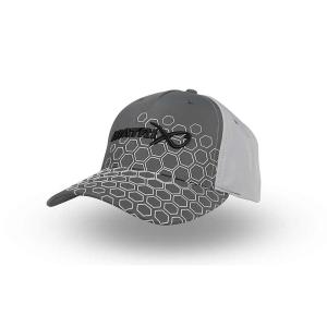 Matrix Hex Print Baseball Cap Grey czapka