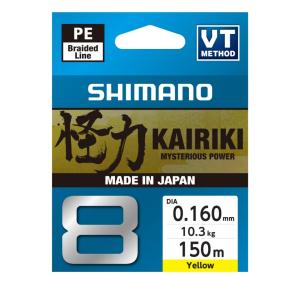 Shimano Kairiki 8 0.16mm 300m Yellow plecionka