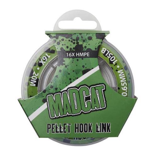 MadCat Pellet Hook Link 16X 20m 0.65mm 47kg 105lb Brown plecionka