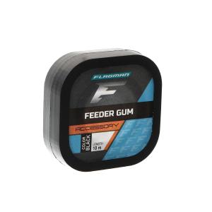 Flagman Feeder Gum Black 0.6mm 10m