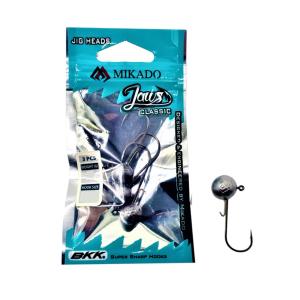 Mikado Jaws Classic Jig BN 7g 1 3szt. główki jigowe