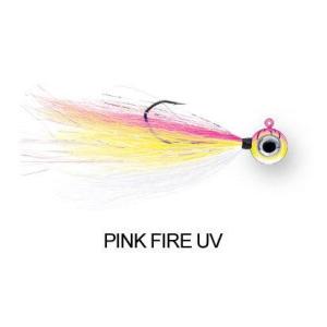 VMC Moontail Jig 7158 Pink Fire UV 3.5g r.2/0 2szt. kogut