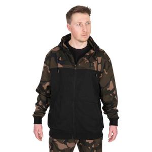 Fox LW Black Camo Split Zip Hoody r.S bluza