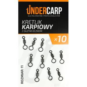 Under Carp Big Eye Swivels krętlik z dużym oczkiem r.11