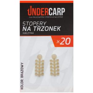 Under Carp Stopery na trzonek haczyka 20szt. brązowy