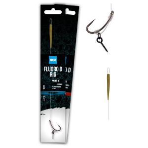 Nash Fluoro D Rig r.6 20lb Barbless przypon