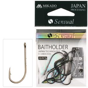 Mikado Sensual Baitholder Bronze r.1 10szt. haczyki