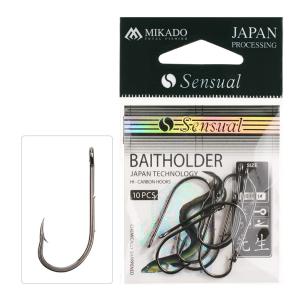 Mikado Sensual Baitholder Black Nickel r.2 10szt. haczyki