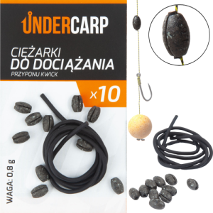 UnderCarp ciężarki do dociążania przyponu Kwick 0.8g